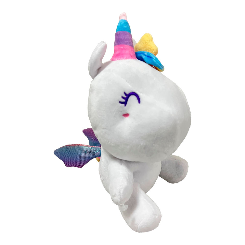 Foto 8 pulgar | Peluche Ruz Onix (unicornio 21 Cm Blanco)