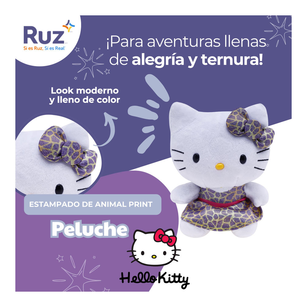 Foto 4 | Peluche Ruz Sanrio Hello Kitty 16 Cm Amarillo