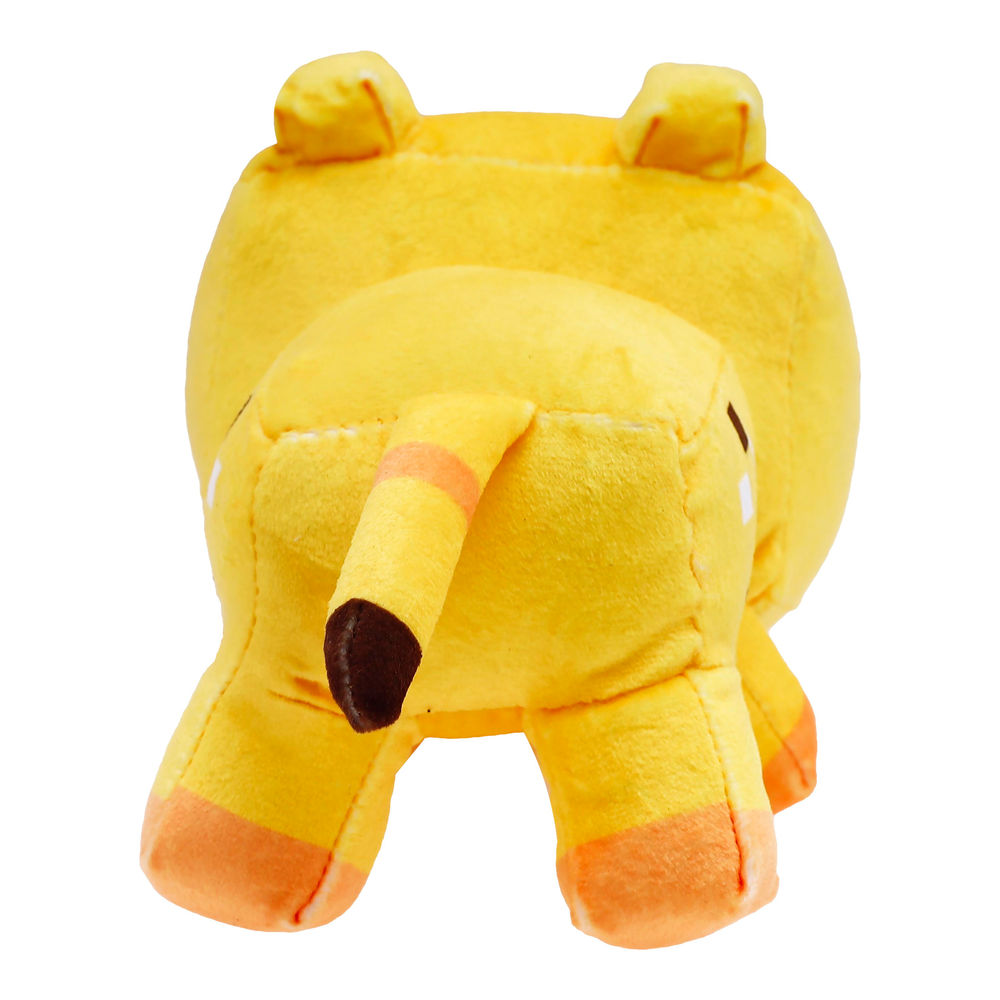 Foto 3 pulgar | Peluche Ruz Minecraft Ocelote 12 Cm Amarillo