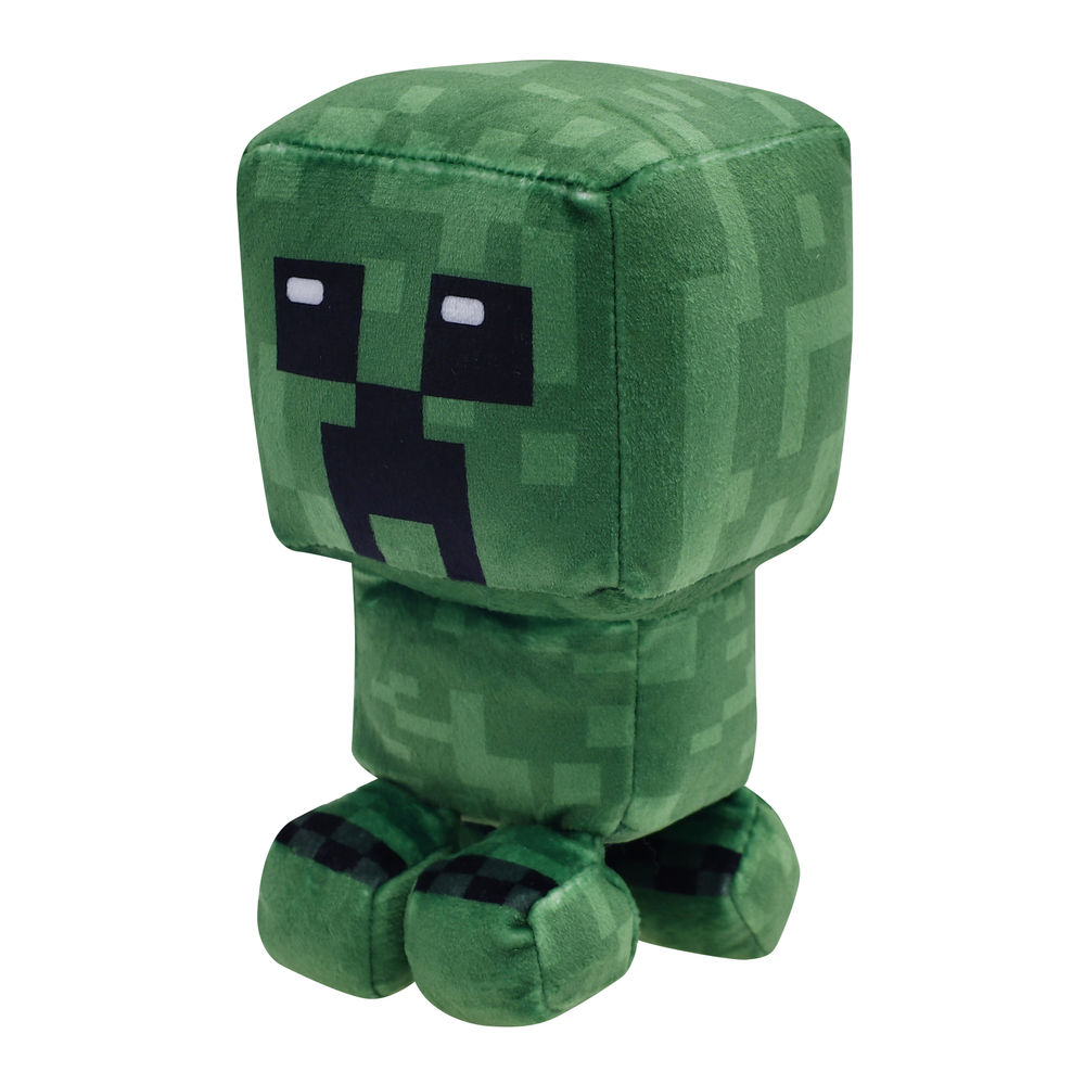 Foto 2 pulgar | Peluche Ruz Minecraft Creeper 17 Cm Verde