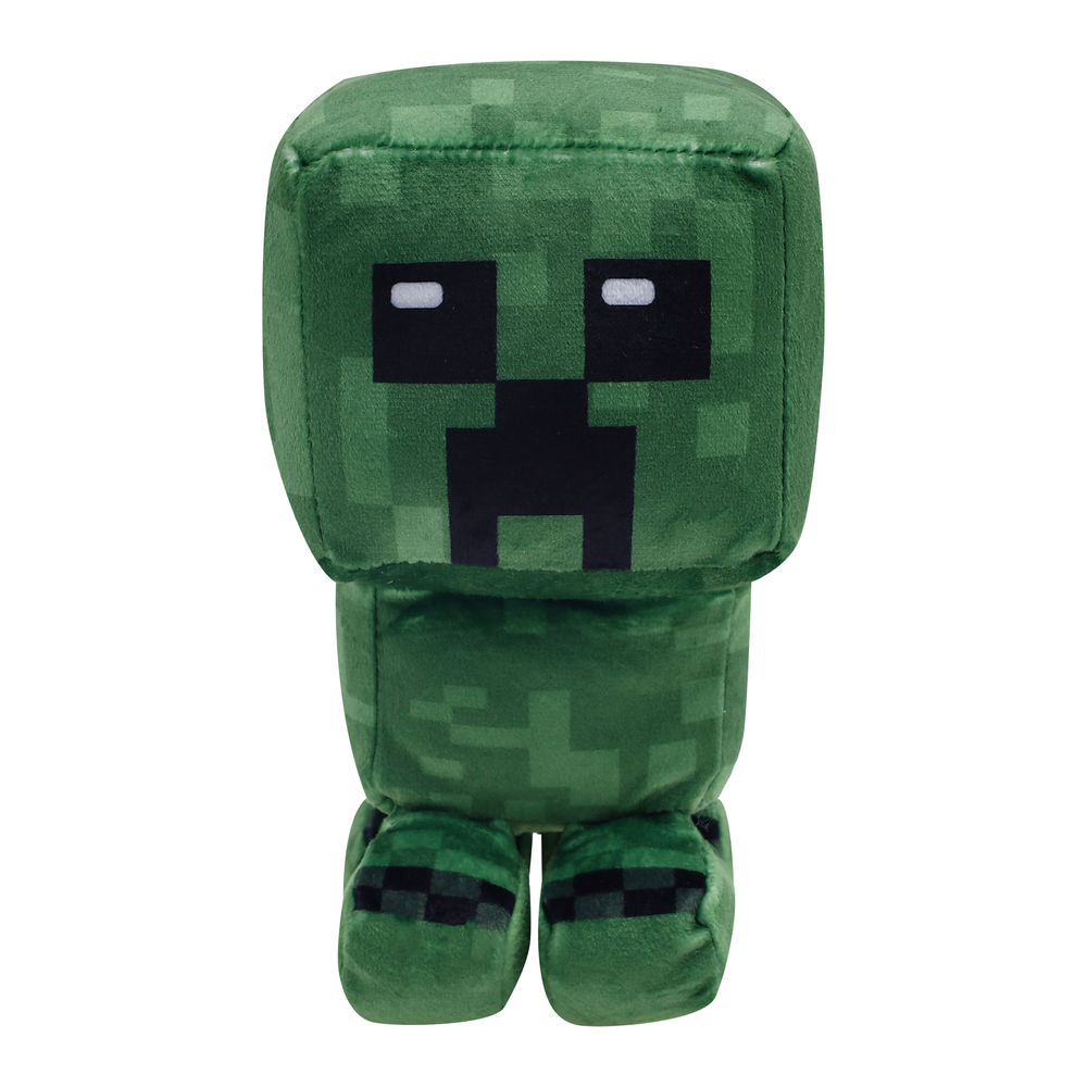 Foto 6 pulgar | Peluche Ruz Minecraft Creeper 17 Cm Verde
