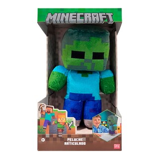 Foto 5 | Peluche Articulado Ruz Minecraft (zombie 30 Cm Verde)