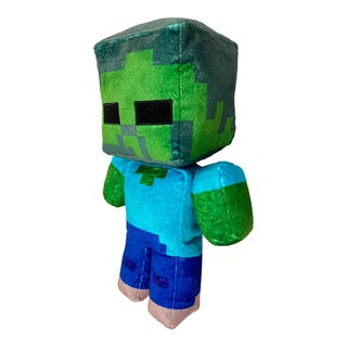 Foto 8 | Peluche Articulado Ruz Minecraft (zombie 30 Cm Verde)