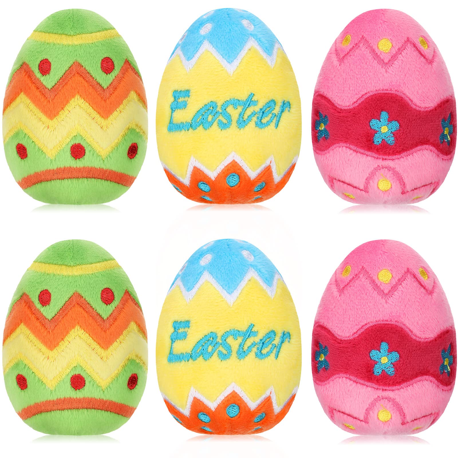 Foto 2 pulgar | Huevos De Pascua De Peluche Skylety De Peluche De 8 Cm, 6 Unidades, Para Niños - Venta Internacional.