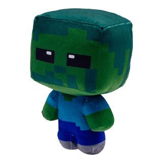 Foto 6 | Peluche Ruz Minecraft Zombie 17 Cm Verde