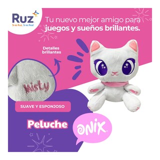 Foto 4 | Peluche Ruz Onix (misty 18 Cm Blanco)