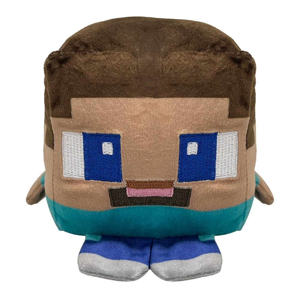 Peluche Ruz Minecraft Steve 11 Cm Azul