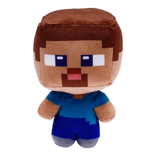 Foto 1 | Peluche Ruz Minecraft Steve 17 Cm Azul