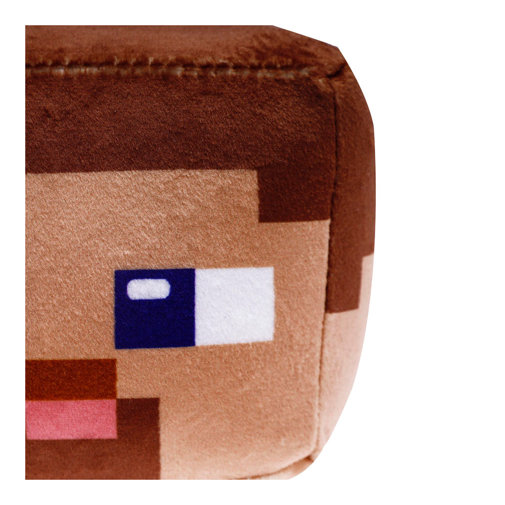 Foto 6 pulgar | Peluche Ruz Minecraft Steve 17 Cm Azul