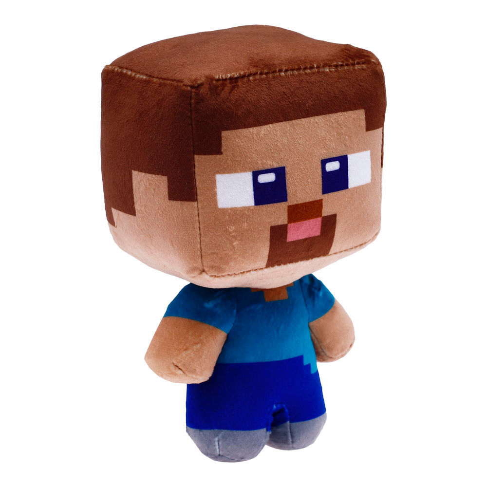 Foto 7 | Peluche Ruz Minecraft Steve 17 Cm Azul