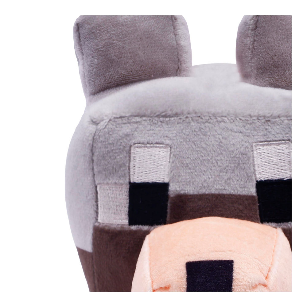 Foto 6 | Peluche Ruz Minecraft Lobo 12 Cm Gris