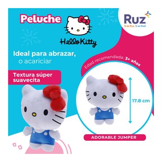 Foto 3 | Peluche Ruz Sanrio Hello Kitty 18 Cm Azul