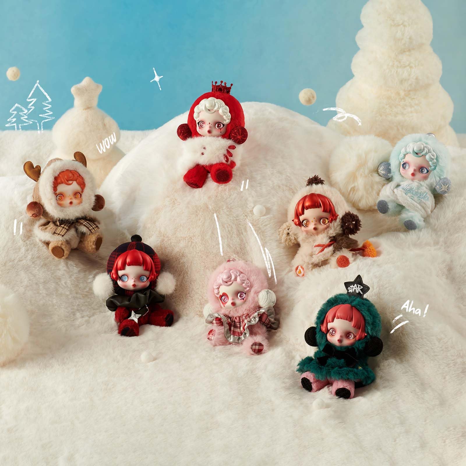 Foto 6 pulgar | Figura De Peluche Pop Mart Skullpanda Winter Symphony Series - Venta Internacional.