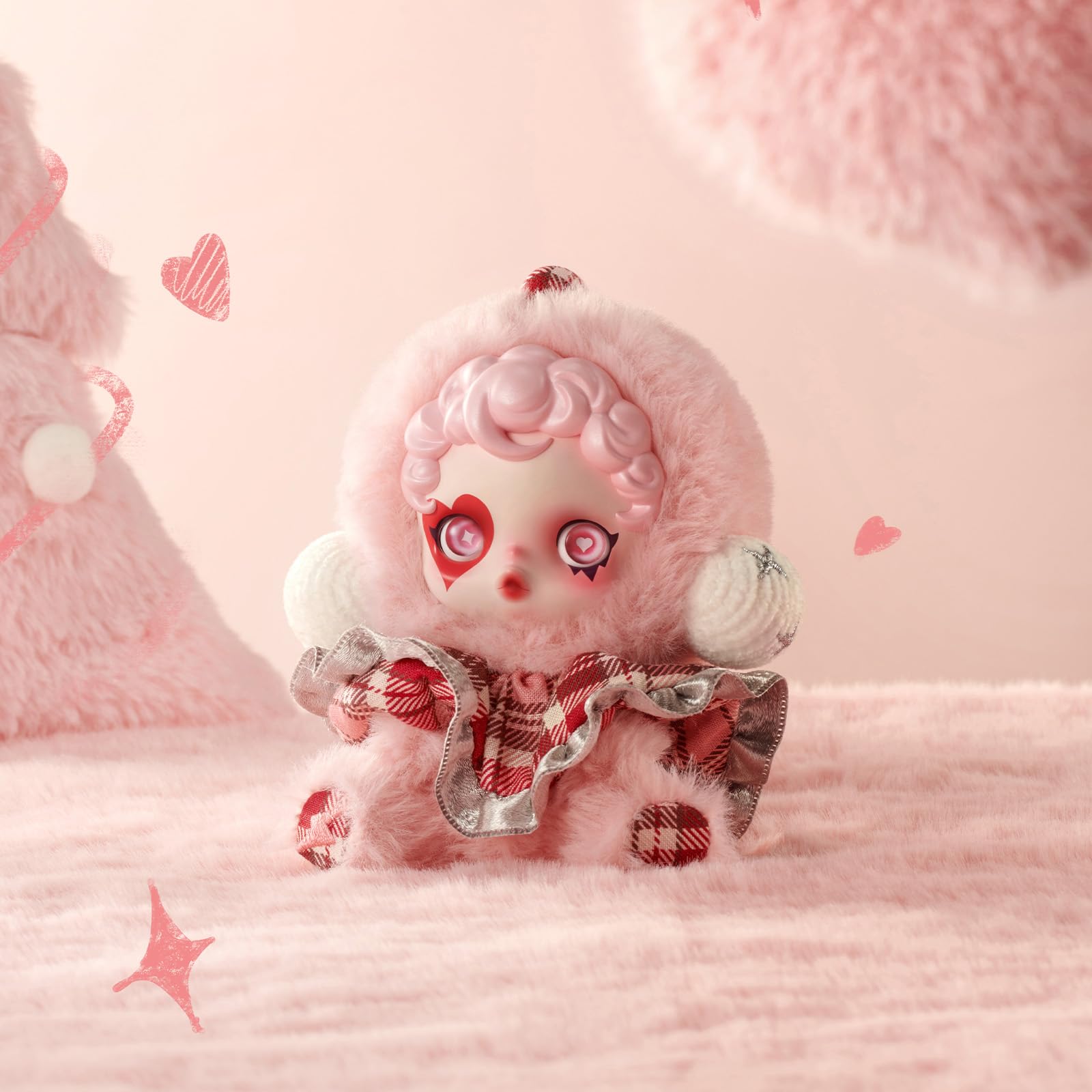 Foto 7 pulgar | Figura De Peluche Pop Mart Skullpanda Winter Symphony Series - Venta Internacional.