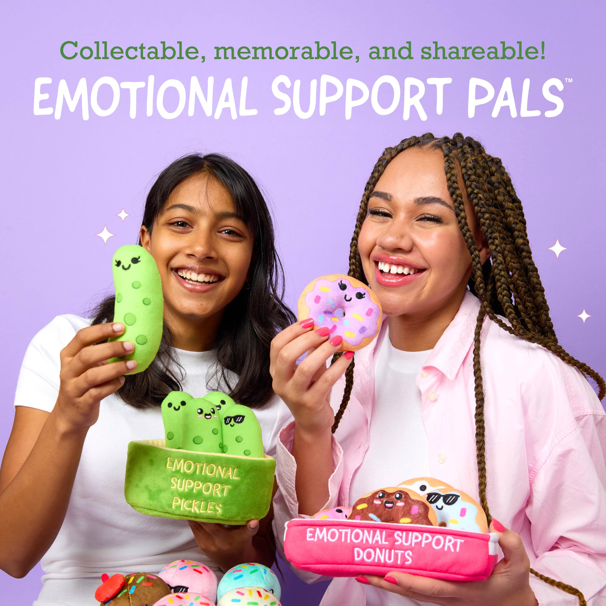 Foto 4 pulgar | Peluches Relacionados Con Emotional Support Pickles Con Cesta De Transporte - Venta Internacional.