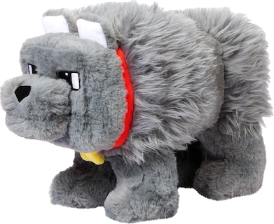 Foto 4 | Peluche Mattel Minecraft Interactive Dennis The Wolf - Venta Internacional.