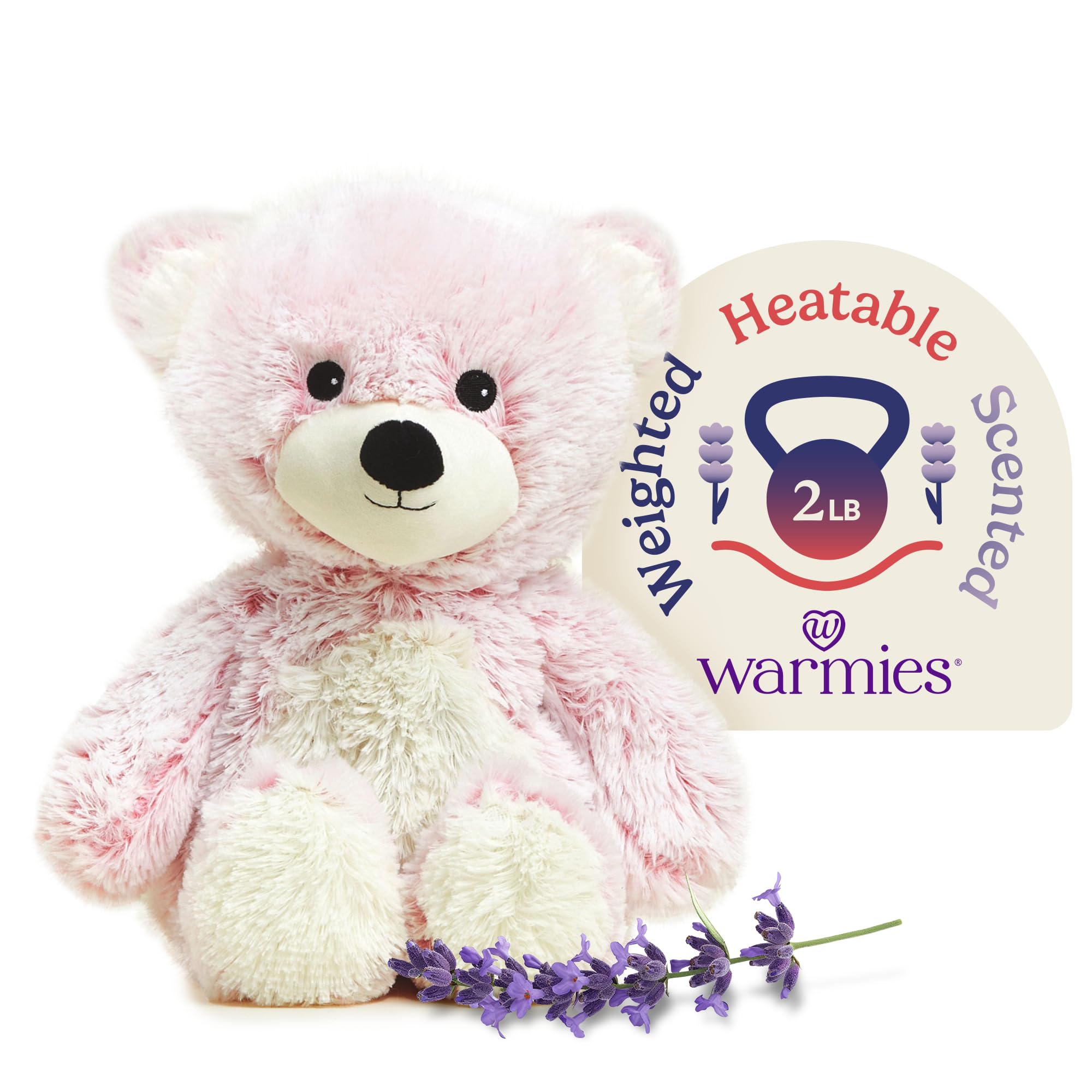 Foto 2 pulgar | Oso Rosa Warmies Apto para Microondas para Calidez Relajante - Venta Internacional