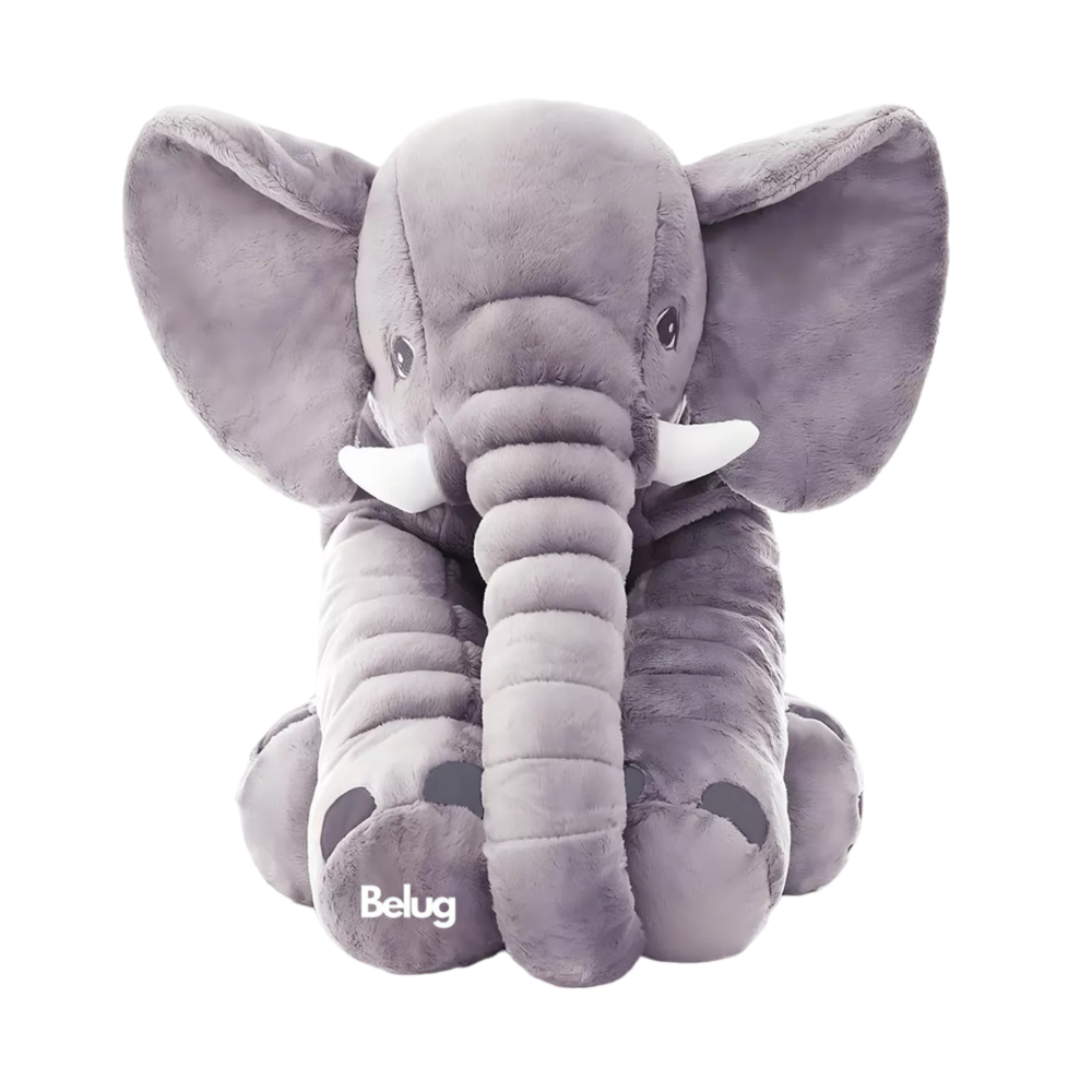 Foto 2 pulgar | Juguetes De Almohada Para Elefantes De Peluche De Gran Tamaño 30x30, Belug Gris
