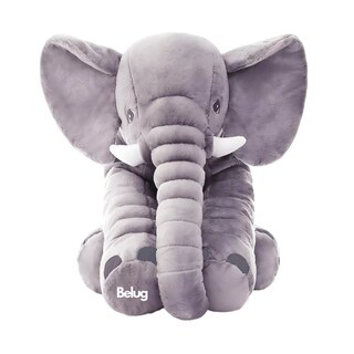 Foto 1 | Juguetes De Almohada Para Elefantes De Peluche De Gran Tamaño 30x30, Belug Gris