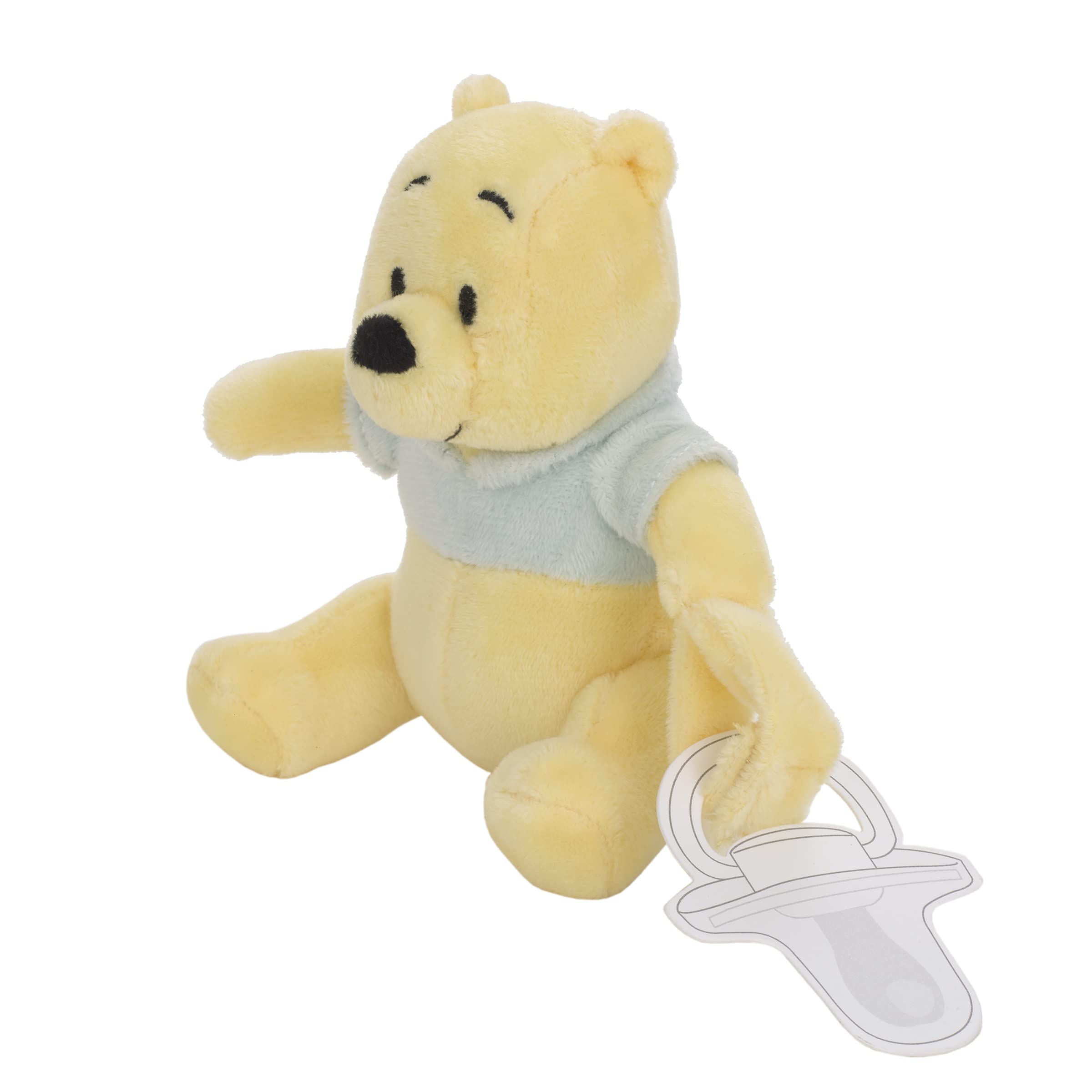 Foto 3 pulgar | Soporte Para Chupetes Disney Winnie The Pooh Plush Buddy - Venta Internacional.