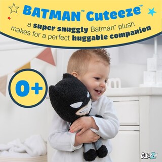 Foto 2 | Peluche Kids Preferred Wb Dc Batman Cuteeze 30 Cm Para Bebé - Venta Internacional.