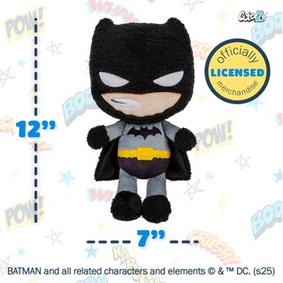 Foto 5 | Peluche Kids Preferred Wb Dc Batman Cuteeze 30 Cm Para Bebé - Venta Internacional.