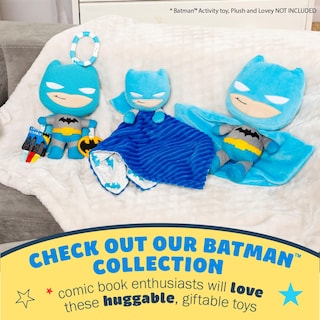 Foto 6 | Peluche Kids Preferred Wb Dc Batman Cuteeze 30 Cm Para Bebé - Venta Internacional.