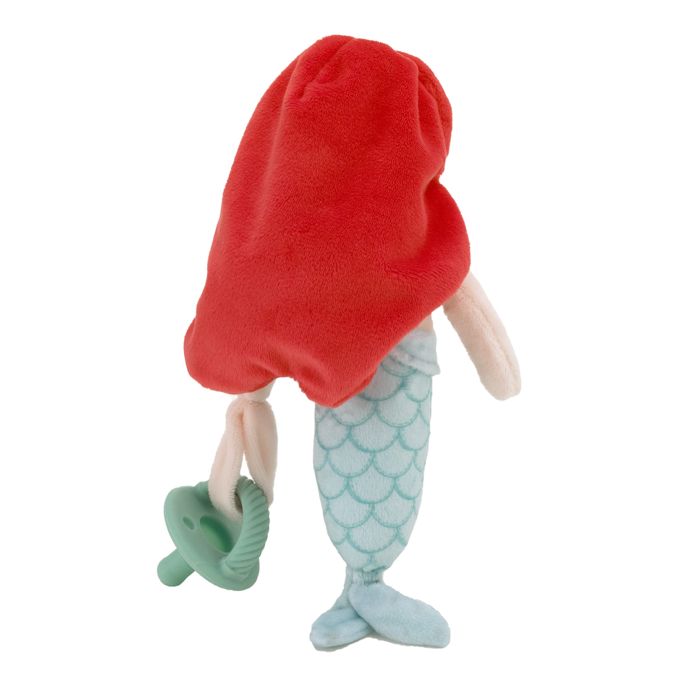 Foto 4 pulgar | Chupete De Peluche Buddy Disney Ariel, Supersuave, Rojo Lavanda, Aguamarina - Venta Internacional.