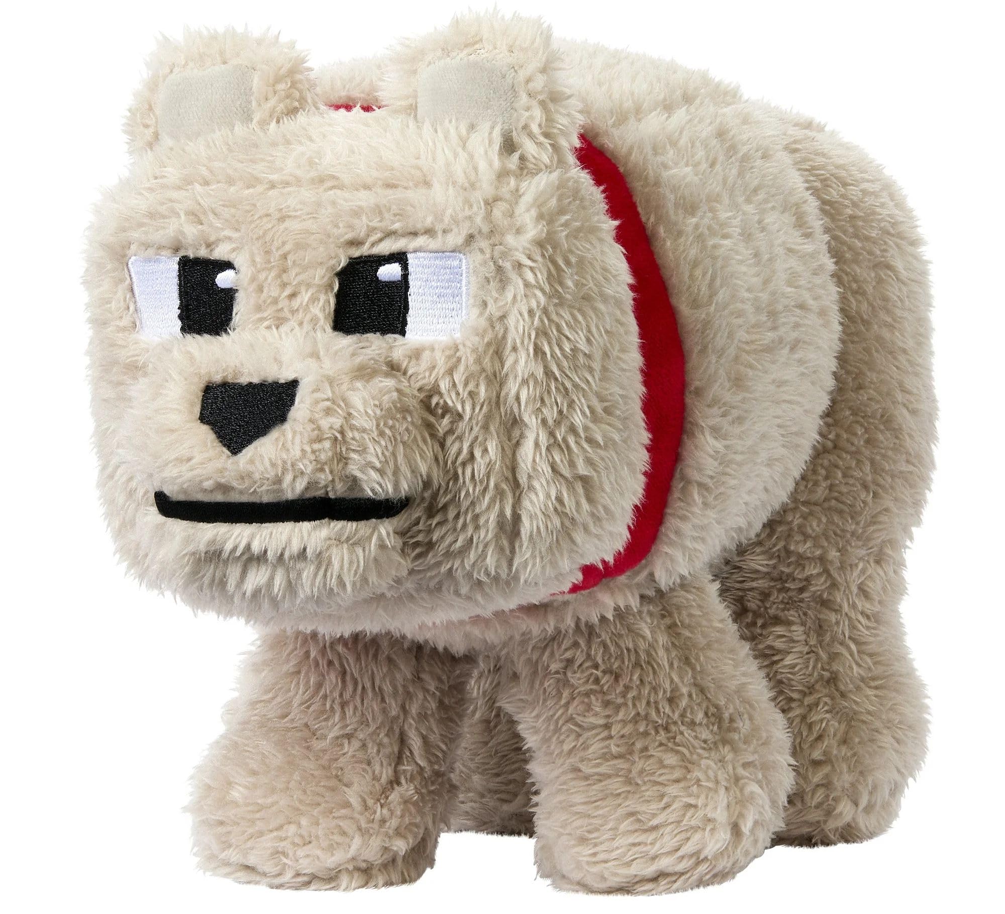 Foto 4 pulgar | Muñeco De Peluche Mattel Minecraft Dennis El Lobo 20 Cm - Venta Internacional.