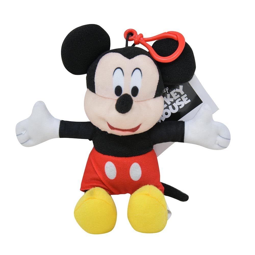 Pinza De Peluche Con Cierre De Cremallera De Mickey Mouse 6 Para Bolsas - Venta Internacional.