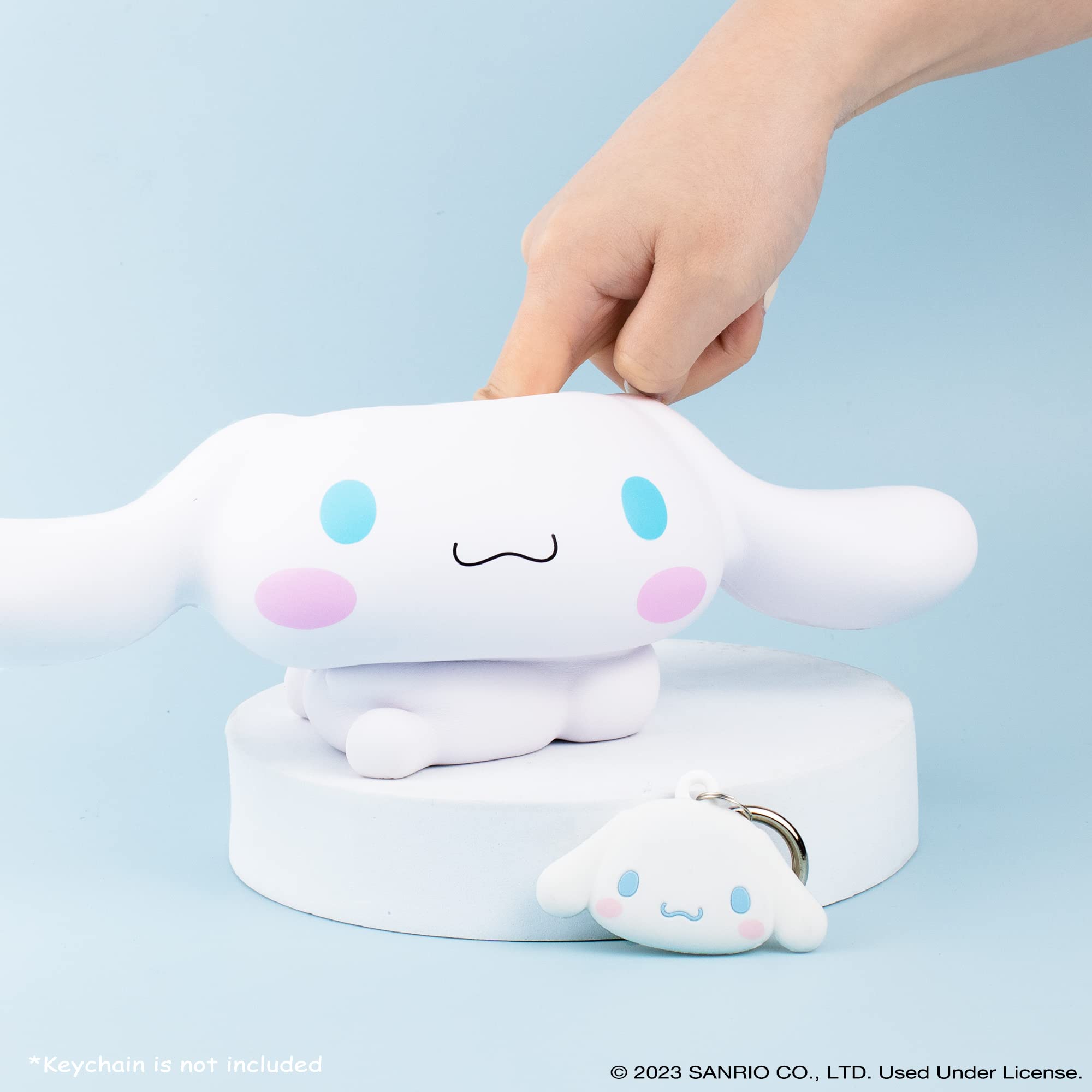Foto 7 pulgar | Jumbo Squishy Toy Hamee Sanrio Hello Kitty Cinnamoroll 20th - Venta Internacional.