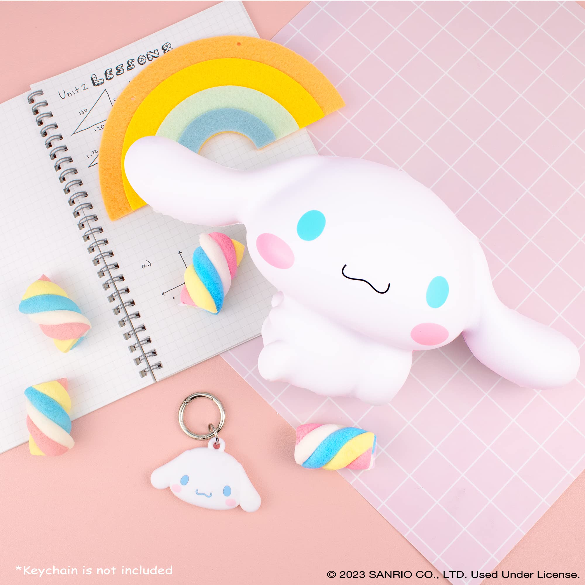 Foto 7 | Jumbo Squishy Toy Hamee Sanrio Hello Kitty Cinnamoroll 20th - Venta Internacional.
