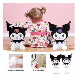 Foto 2 | Peluche Kuromi Lovely 2 Pz Rosa Y Morado