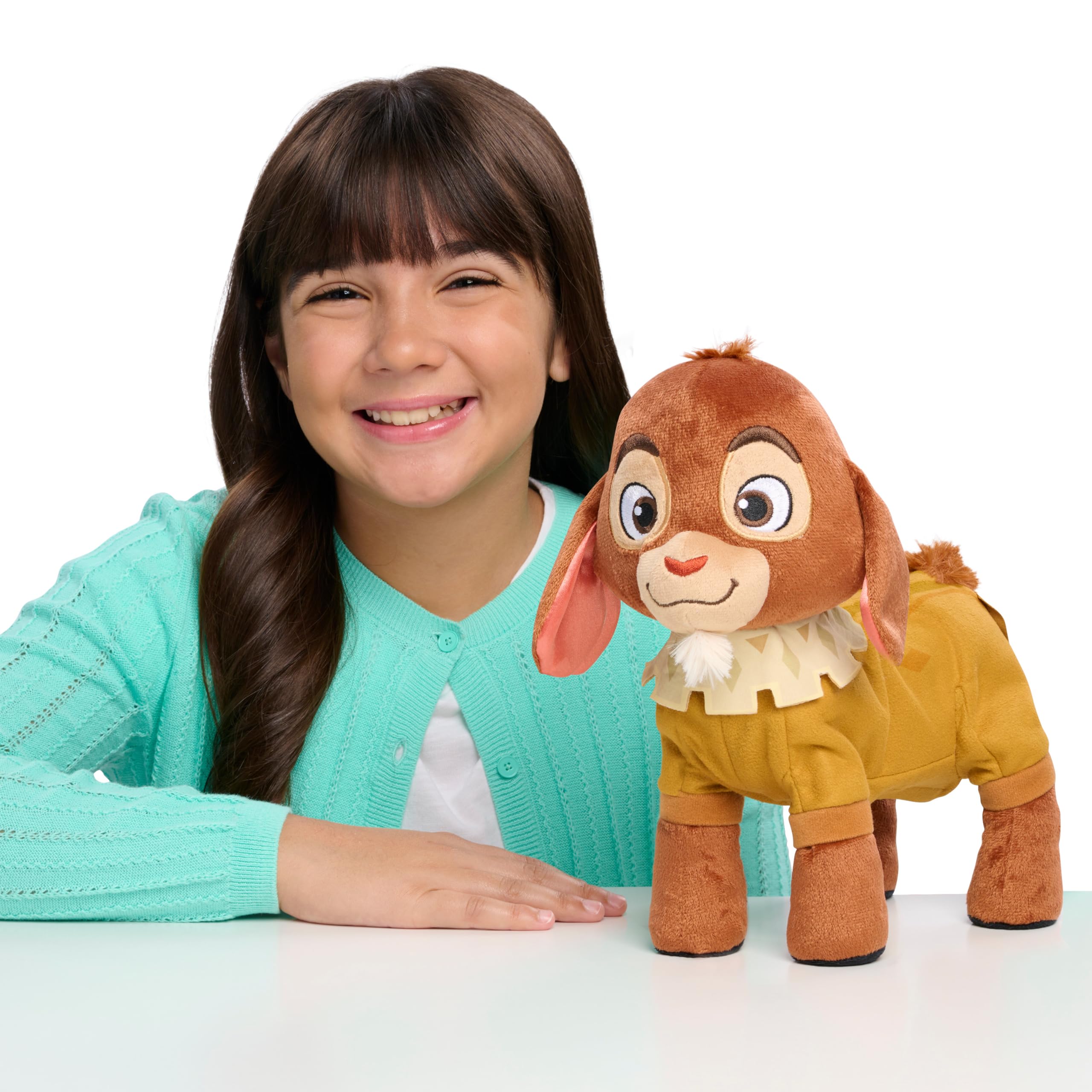 Foto 3 pulgar | Peluche Just Play Disney Wish Walk 'n Talk Valentino - Venta Internacional