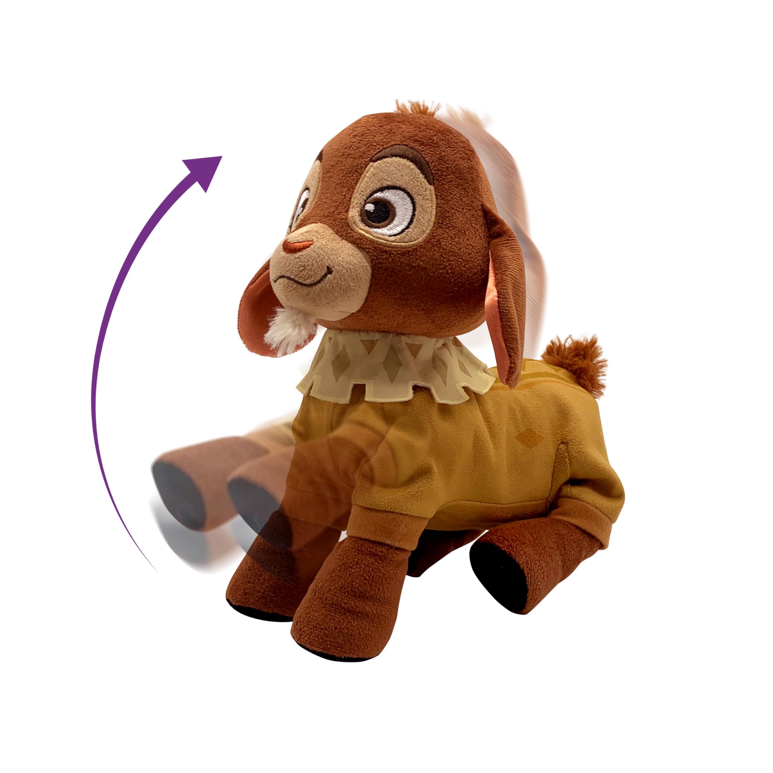 Foto 5 pulgar | Peluche Just Play Disney Wish Walk 'n Talk Valentino - Venta Internacional