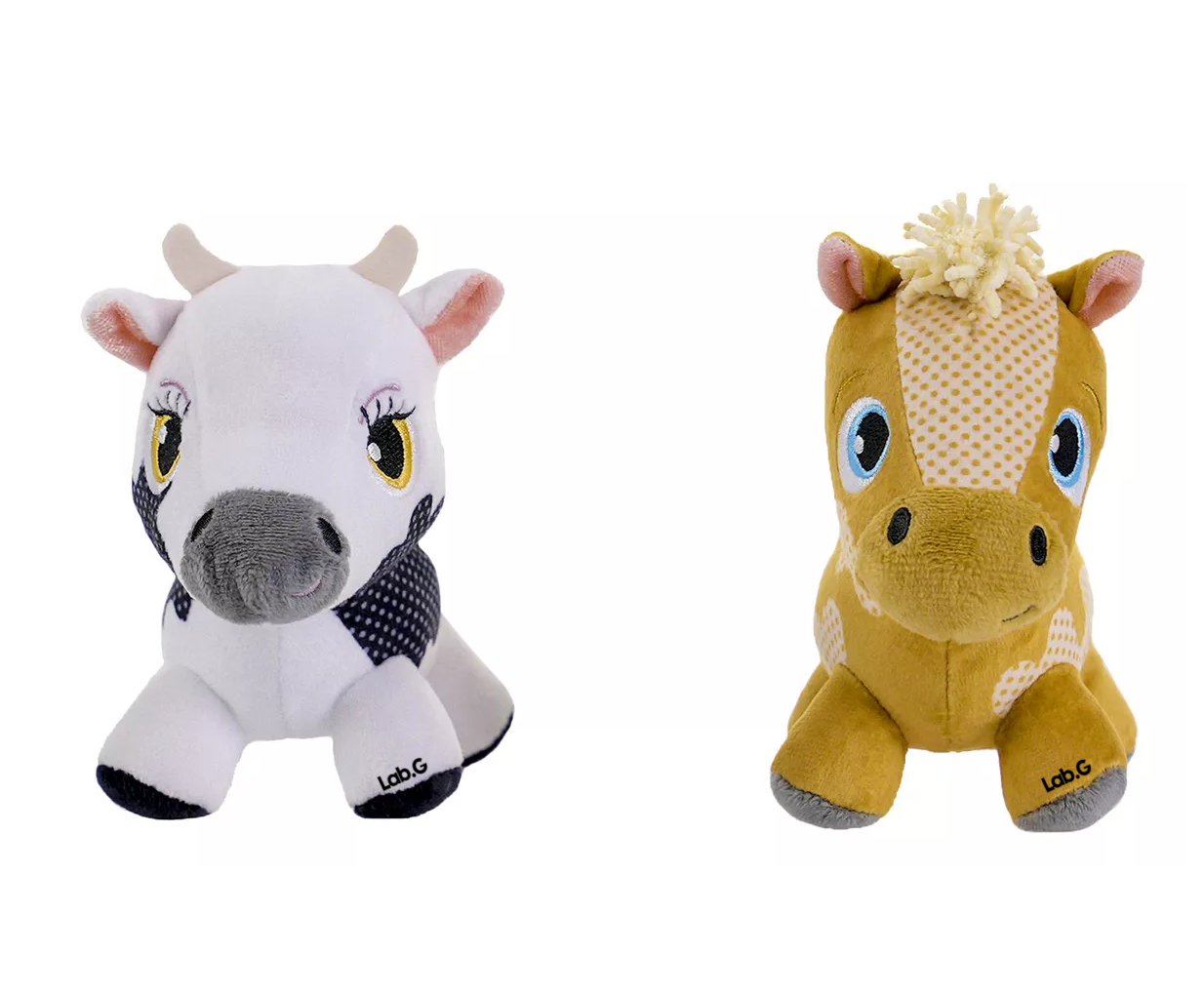 Foto 4 | Peluches Vaca Lola Y Percherón Baby La Granja De Zenon 14 Cm Colores
