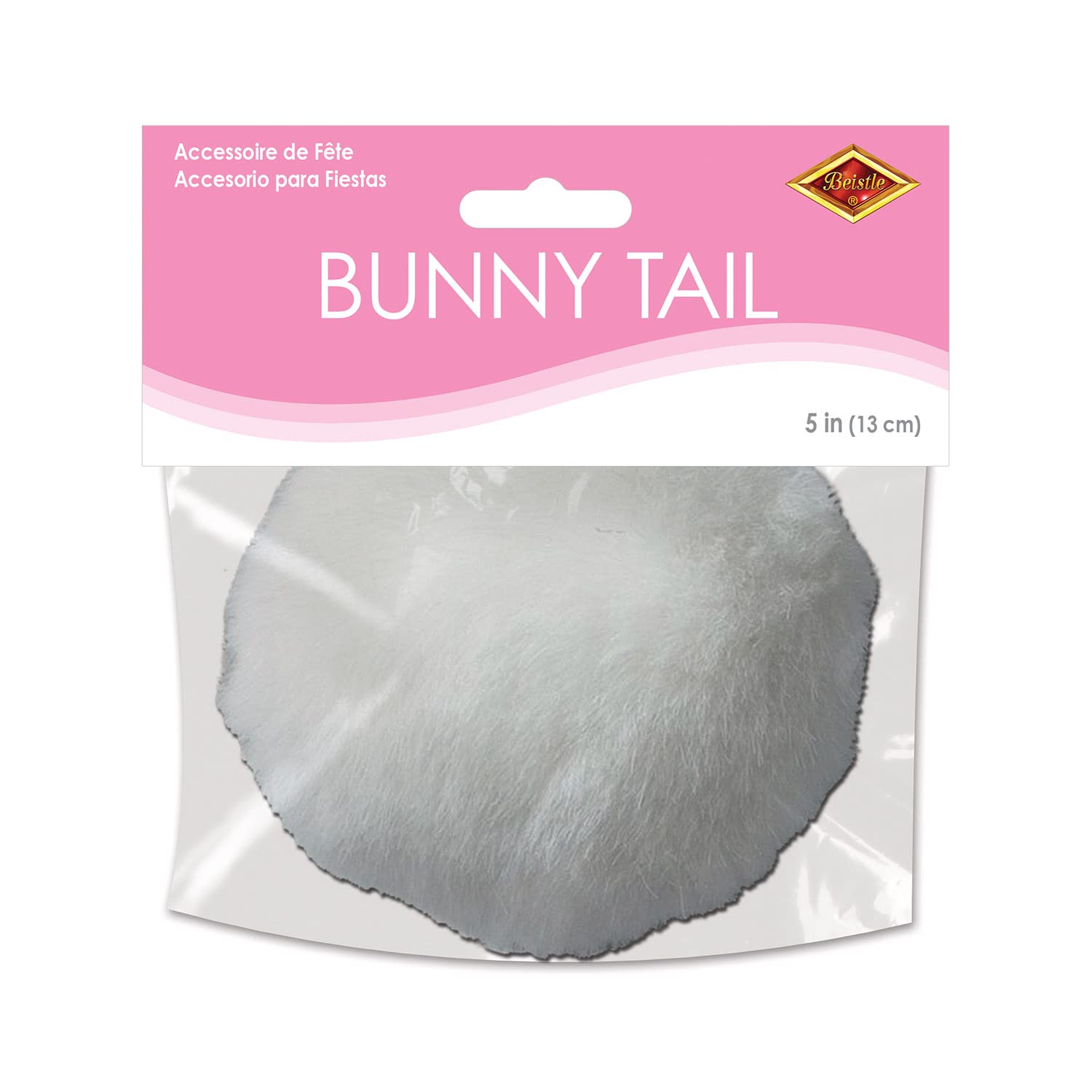 Foto 7 pulgar | Accesorio De Disfraz De Peluche Con Forma De Cola De Conejo, Color Blanco, 5 Cm - Venta Internacional.