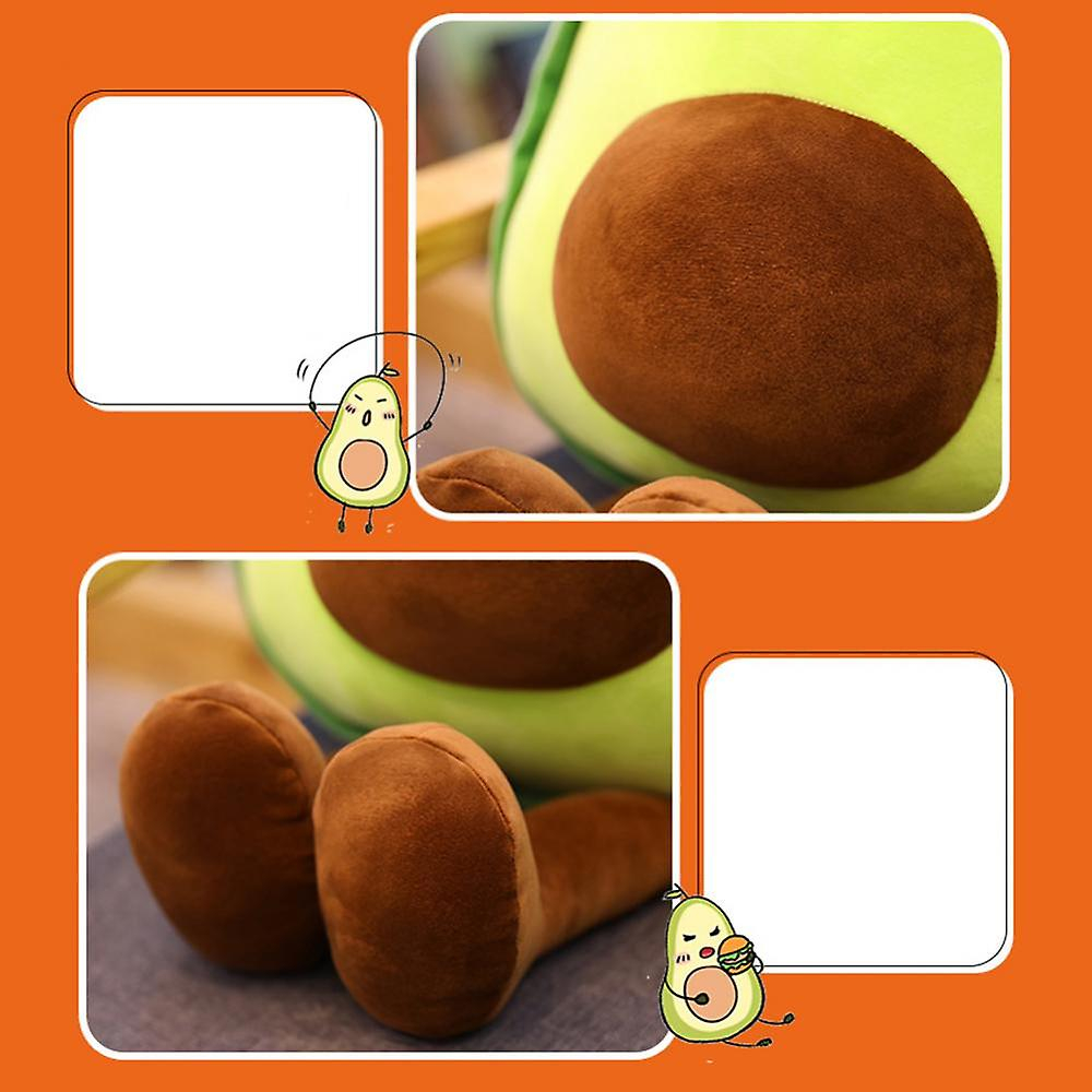 Foto 2 pulgar | Peluche Sanlin Beans Homemiyn Cute Avocado 45 Cm Para Niños - Venta Internacional.