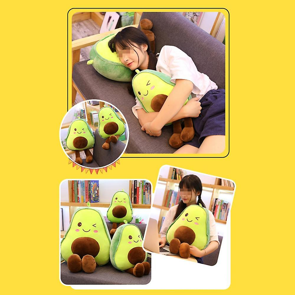 Foto 5 pulgar | Peluche Sanlin Beans Homemiyn Cute Avocado 45 Cm Para Niños - Venta Internacional.