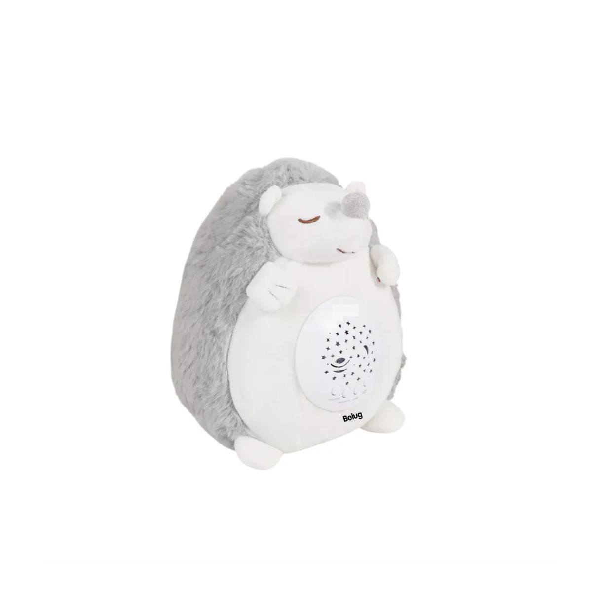 Foto 1 | Peluche Para La Ansiedad Belug Musical Y Proyección Dormir Gris/blanco