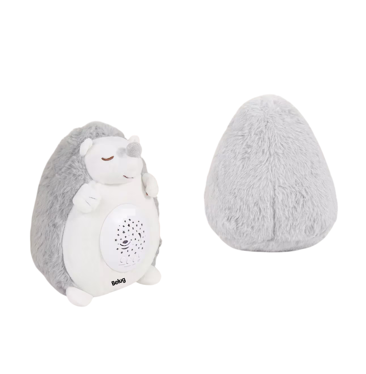 Foto 3 | Peluche Para La Ansiedad Belug Musical Y Proyección Dormir Gris/blanco