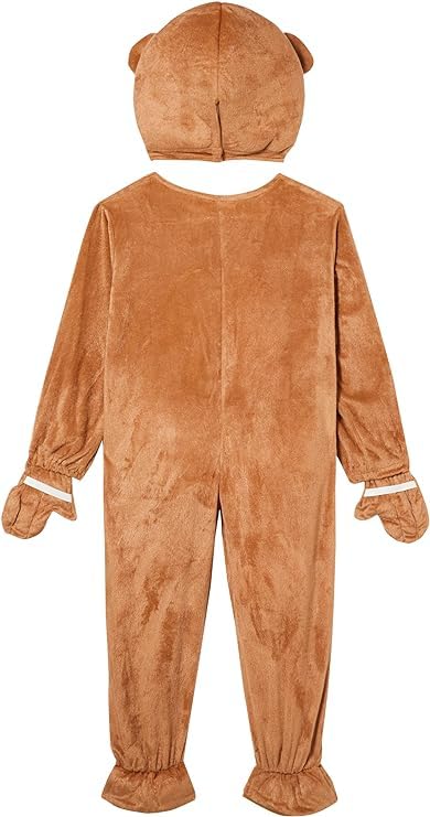 Foto 5 pulgar | Disfraz De Mascota Dress Up America De Oso Pardo Para Adultos Y Niños - Venta Internacional.