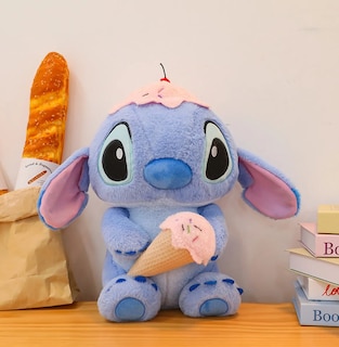 Foto 2 | Peluche Stitch Doble Helado y Cono Cereza Gigante 28 cm