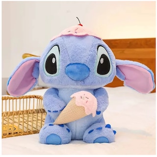 Foto 3 | Peluche Stitch Doble Helado y Cono Cereza Gigante 28 cm