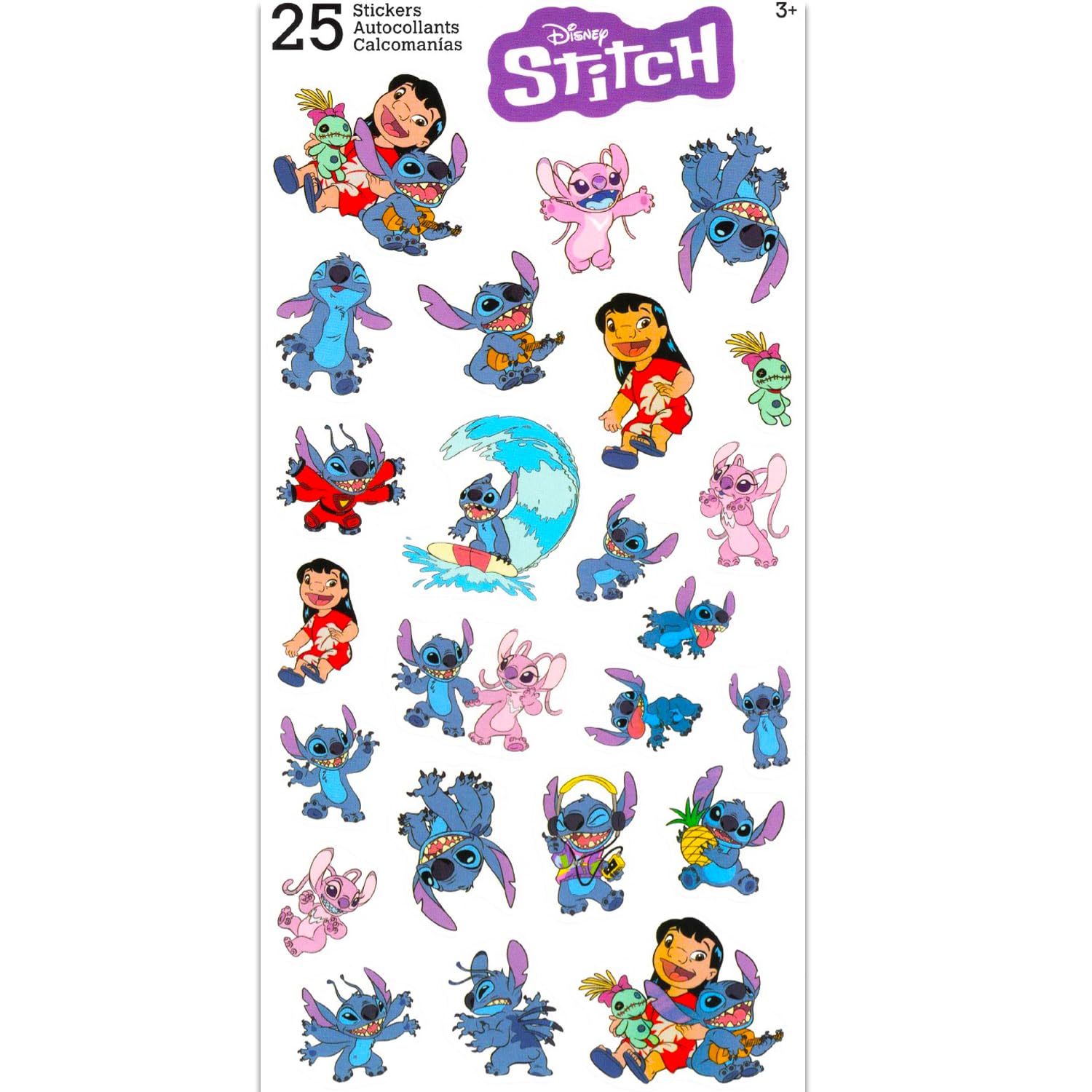 Foto 4 pulgar | Libro De Autógrafos Disney Stitch Para Niños Con Bolígrafo, Pegatinas Y Más - Venta Internacional.