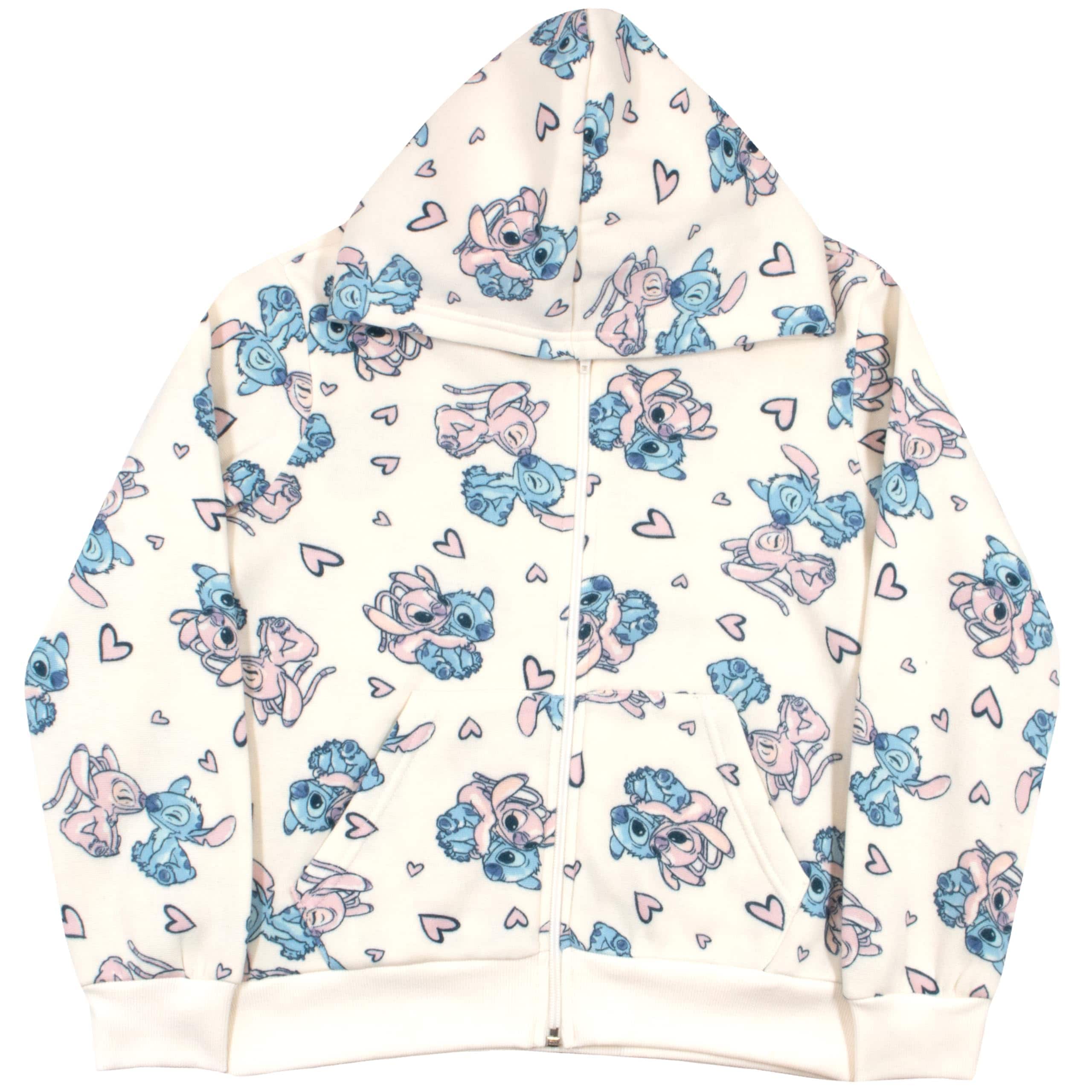 Sudadera Con Capucha Disney Lilo & Stitch Con Cremallera Para Niñas 3t - Venta Internacional.