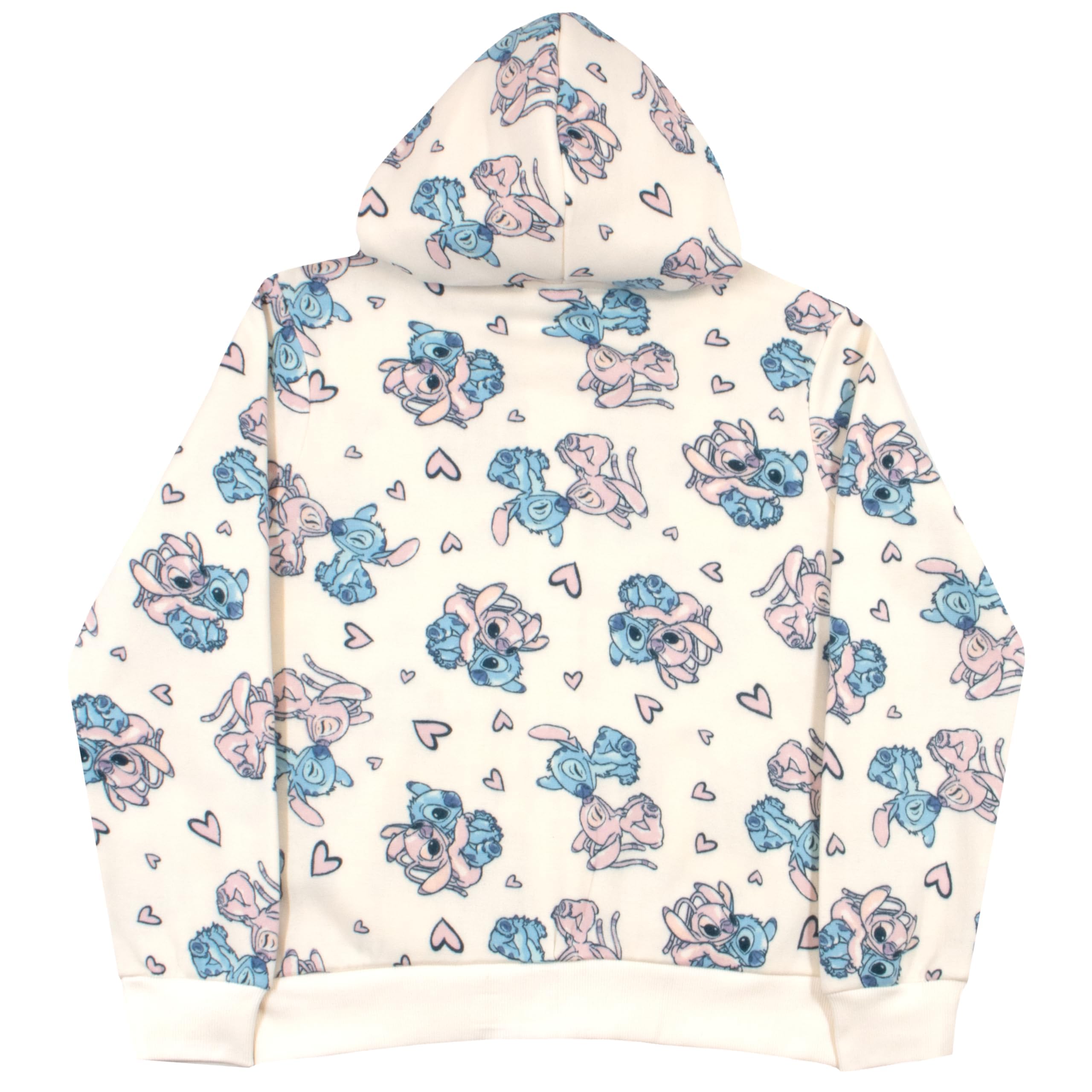 Foto 2 | Sudadera Con Capucha Disney Lilo & Stitch Con Cremallera Para Niñas 3t - Venta Internacional.