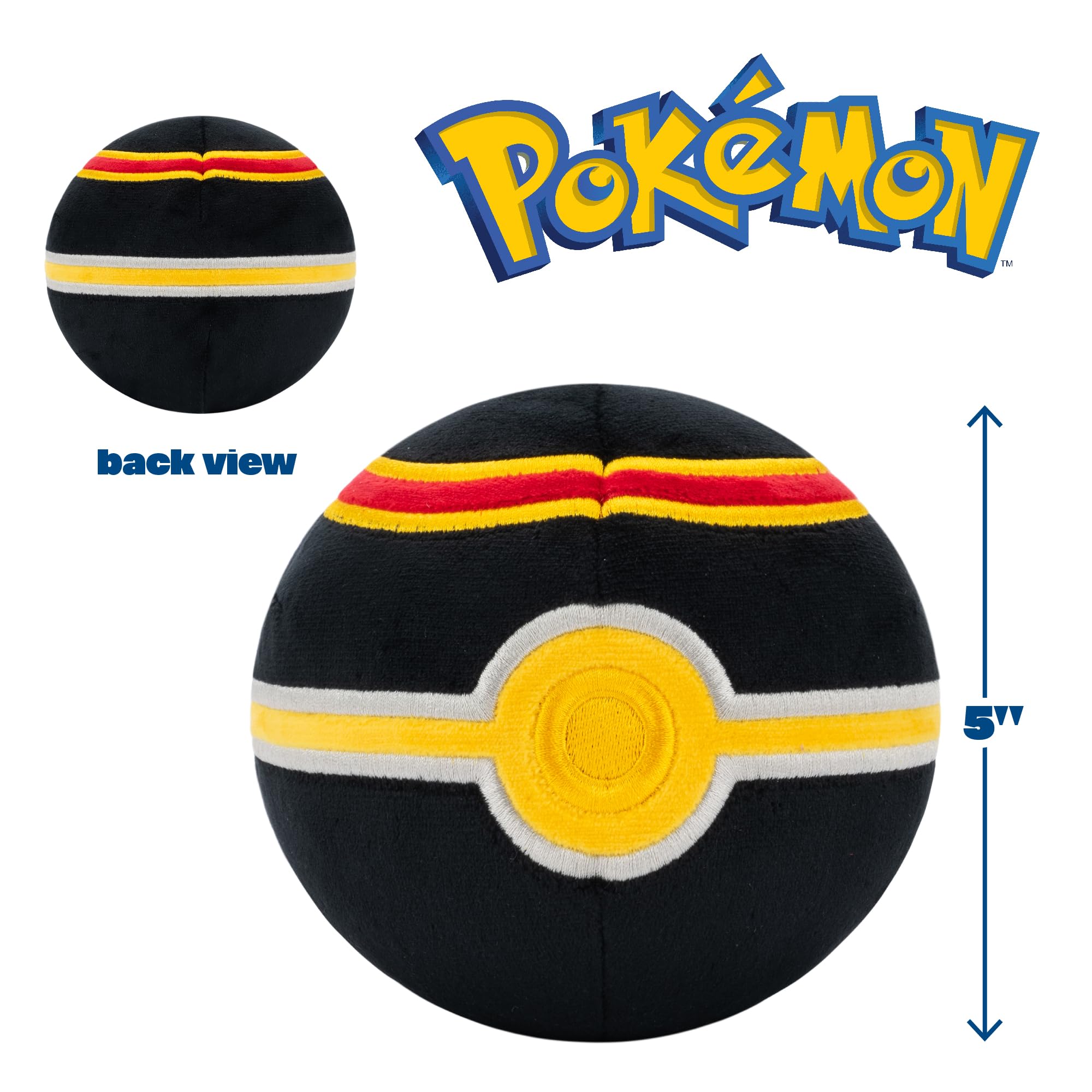 Foto 3 pulgar | Pelota De Lujo Pokémon De Peluche De 5 Cm, Con Licencia Oficial - Venta Internacional.