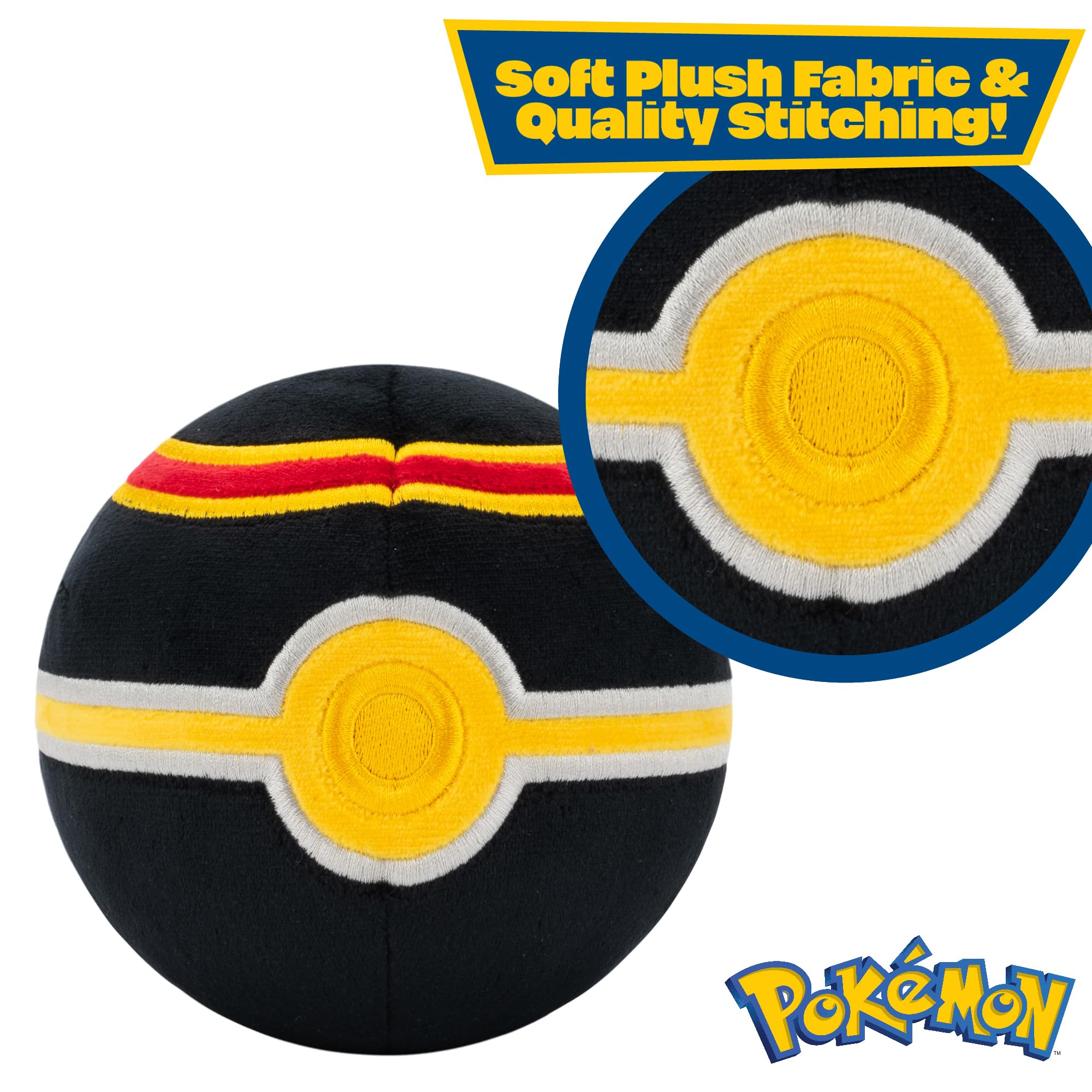 Foto 3 | Pelota De Lujo Pokémon De Peluche De 5 Cm, Con Licencia Oficial - Venta Internacional.