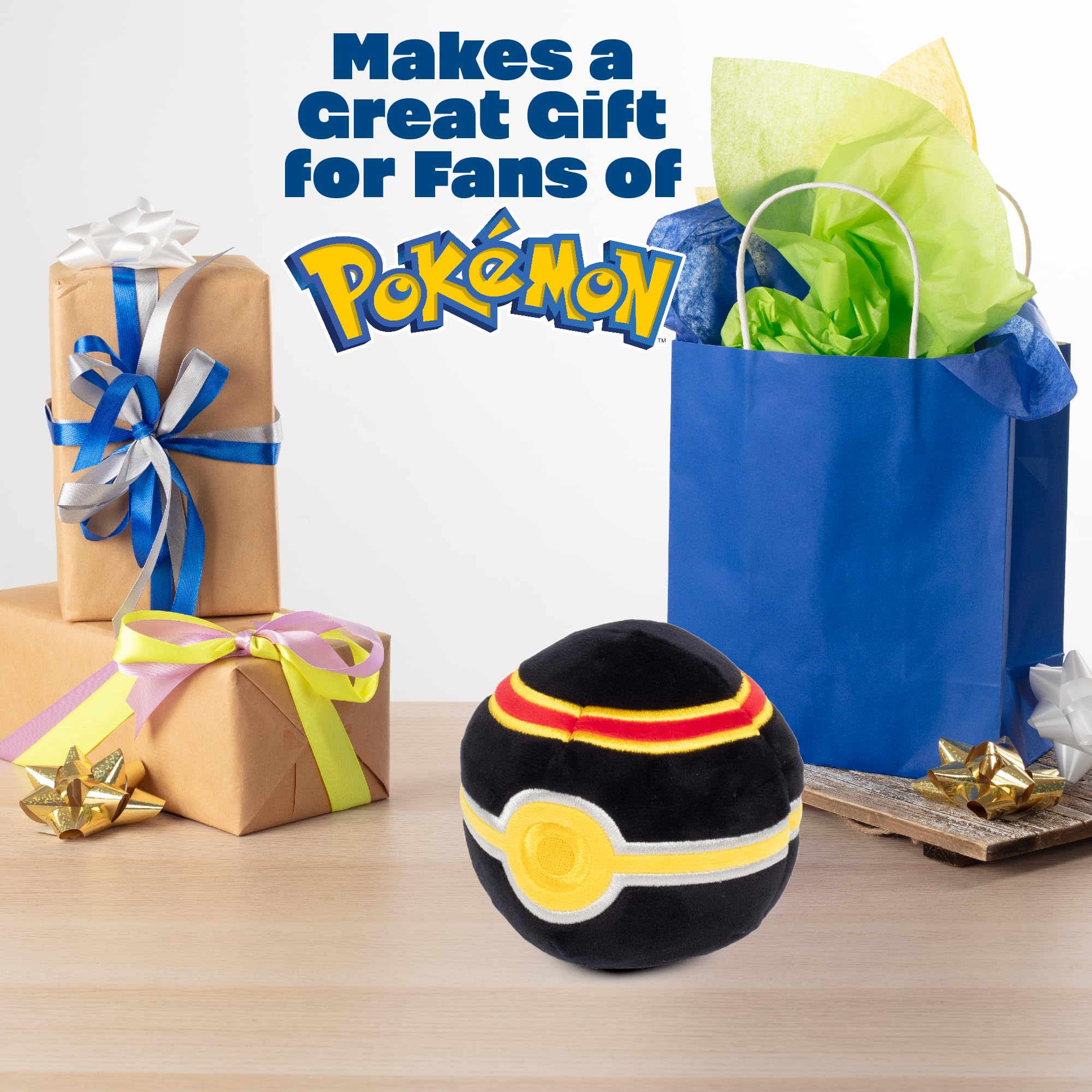 Foto 6 pulgar | Pelota De Lujo Pokémon De Peluche De 5 Cm, Con Licencia Oficial - Venta Internacional.